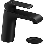 Ravak FL 013.20BL Basin mixer 153 mm, black - Tap