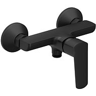 Ravak LF 032.20BL Wall-mounted shower mixer. without set, black - Tap