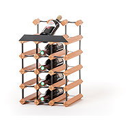 RAXI Counter Wine Rack, Vertical - 15 Bottles - Wine Stand