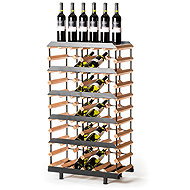 RAXI Wine Display Stand - 30 Bottles - Wine Stand