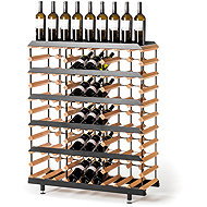 RAXI Wine Display Rack - 45 Bbottles - Wine Stand