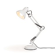 Smart LED white metal adjustable table lamp with clip 1× E27 - Table Lamp