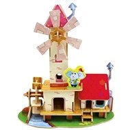  Wooden 3D Puzzle - Water and windmill  - Jigsaw