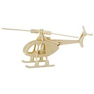 Wooden 3D Puzzle - Helicopter - Jigsaw
