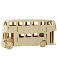 Drevené 3D Puzzle - Poschodový autobus - Puzzle