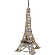  Wooden 3D Puzzle - Eiffel Tower gray  - Jigsaw