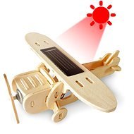 Dřevěné 3D Puzzle - Solární letadlo Jednoplošník - Puzzle