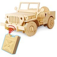 Fa 3D Puzzle - Jeep távirányító - Puzzle