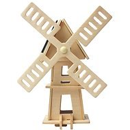 Wooden 3D Puzzle - Solarwindmühle II - Puzzle