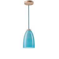 Lamkur LM-1.1/38 BLUE material: glass (28910) single lamp - Chandelier
