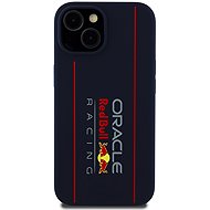 Red Bull Silicone Vertical Logo MagSafe Back Cover for iPhone 15 Navy - Phone Cover