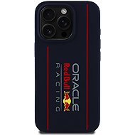 Red Bull Silicone Vertical Logo MagSafe Back Cover for iPhone 15 Pro Max Navy - Phone Cover