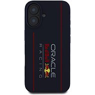 Red Bull Silicone Vertical Logo MagSafe Back Cover for iPhone 16 Navy - Phone Cover
