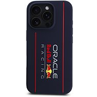 Red Bull Silicone Vertical Logo MagSafe Back Cover for iPhone 16 Pro Max Navy - Phone Cover