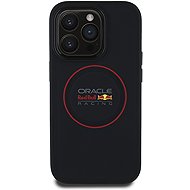Red Bull PU Leather Red Ring MagSafe Back Cover for iPhone 14 Pro Navy - Phone Cover