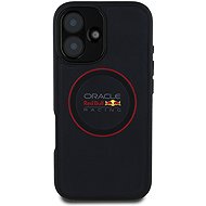 Red Bull PU Leather Red Ring MagSafe Back Cover for iPhone 16 Navy - Phone Cover