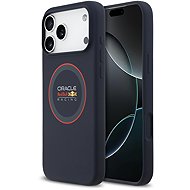 Red Bull Silicone Red Ring MagSafe Back Cover for iPhone 17 Pro Max Navy - Phone Cover