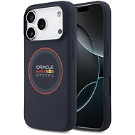 Red Bull Silicone Red Ring MagSafe Back Cover for iPhone 17 Pro Navy - Phone Cover