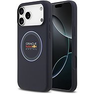 Red Bull Silicone Blue Ring MagSafe Back Cover for iPhone 17 Pro Max Navy - Phone Cover