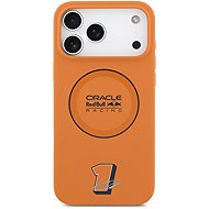 Red Bull Silicone Blue Ring MagSafe Back Cover for iPhone 17 Pro Max Orange - Phone Cover