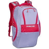 RIVA CASE 5265 17,3" grau / rot - Laptop-Rucksack