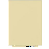 ROCADA Skin Colour 6419R-1015, frameless, 75 x 55 cm, ivory RAL 1015 - Magnetic Board