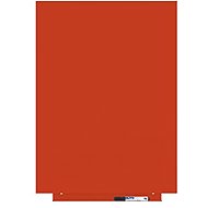 ROCADA Skin Colour 6419R-2002, frameless, 75 x 55 cm, vermilion RAL 2002 - Magnetic Board
