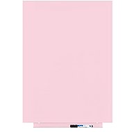 ROCADA Skin Colour 6419R-490, frameless, 75 x 55 cm, pink RAL 490 - Magnetic Board