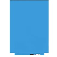 ROCADA Skin Colour 6419R-630, frameless, 75 x 55 cm, RAL 630 blue - Magnetic Board