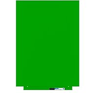 ROCADA Skin Colour 6419R-6018, frameless, 75 x 55 cm, green-yellow RAL 6018 - Magnetic Board