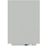 ROCADA Skin Colour 6419R-7035, frameless, 75 x 55 cm, light grey RAL 7035 - Magnetic Board