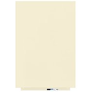 ROCADA Skin Colour 6420R-1013, frameless, 115 x 75 cm, pearl white RAL 1013 - Magnetic Board