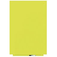 ROCADA Skin Colour 6420R-1016, frameless, 115 x 75 cm, RAL 1016 sulphur yellow - Magnetic Board