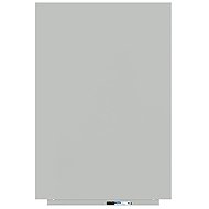 ROCADA Skin Colour 6420R-7035, frameless, 115 x 75 cm, light grey RAL 7035 - Magnetic Board