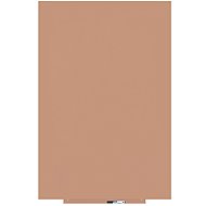 ROCADA Skin Colour 6421R-3012, frameless, 150 x 100 cm, red-beige RAL 3012 - Magnetic Board