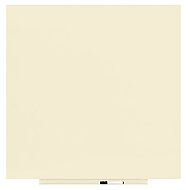 ROCADA Skin Colour 6425R-1013, frameless, 100 x 100 cm, pearl white RAL 1013 - Magnetic Board