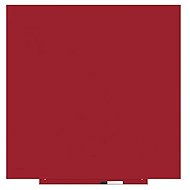 ROCADA Skin Colour 6425R-3002, frameless, 100 x 100 cm, crimson 3002 - Magnetic Board