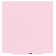 ROCADA Skin Colour 6425R-490, frameless, 100 x 100 cm, pink RAL 490 - Magnetic Board