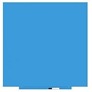 ROCADA Skin Colour 6425R-630, frameless, 100 x 100 cm, blue RAL 630 - Magnetic Board