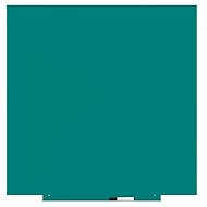 ROCADA Skin Colour 6425R-5021, frameless, 100 x 100 cm, water blue RAL 5021 - Magnetic Board