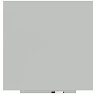 ROCADA Skin Colour 6425R-7035, frameless, 100 x 100 cm, light grey RAL 7035 - Magnetic Board