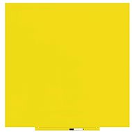 ROCADA Skin Colour 6426R-1023, frameless, 120 x 120 cm, traffic yellow RAL 1023 - Magnetic Board