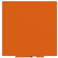 ROCADA Skin Colour 6426R-2008, frameless, 120 x 120 cm, orange RAL 2008 - Magnetic Board