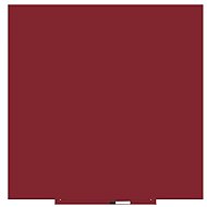 ROCADA Skin Colour 6426R-3002, frameless, 120 x 120 cm, crimson 3002 - Magnetic Board