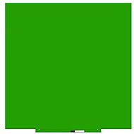 ROCADA Skin Colour 6426R-6018, frameless, 120 x 120 cm, green-yellow RAL 6018 - Magnetic Board