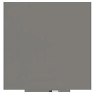 ROCADA Skin Colour 6426R-7030, frameless, 120 x 120 cm, stone grey RAL 7030 - Magnetic Board