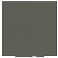 ROCADA Skin Colour 6426R-7033, frameless, 120 x 120 cm, cement grey RAL 7033 - Magnetic Board