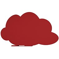 ROCADA Skin Shape Cloud 6450-3002, frameless, cloud shape, 115 x 75 cm, crimson 3002 - Magnetic Board
