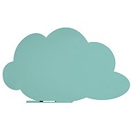 ROCADA Skin Shape Cloud 6450-6027, frameless, cloud shape, 115 x 75 cm, light green RAL 6027 - Magnetic Board