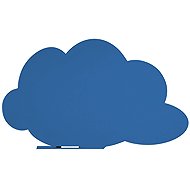 ROCADA Skin Shape Cloud 6451-5017, frameless, cloud shape, 150 x 100 cm, traffic blue RAL 5017 - Magnetic Board
